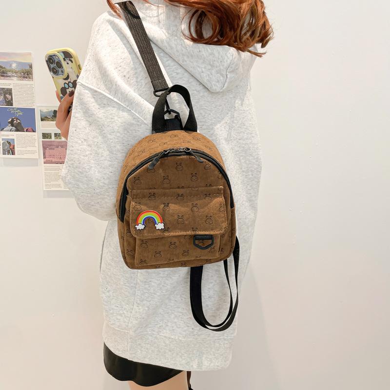 2025 new mini backpack versatile college student small schoolbag women s sweet bag women s travel backpack single package білий
2025 new mini backpack versatile college student small schoolbag women s sweet bag women s travel backpack single package білий