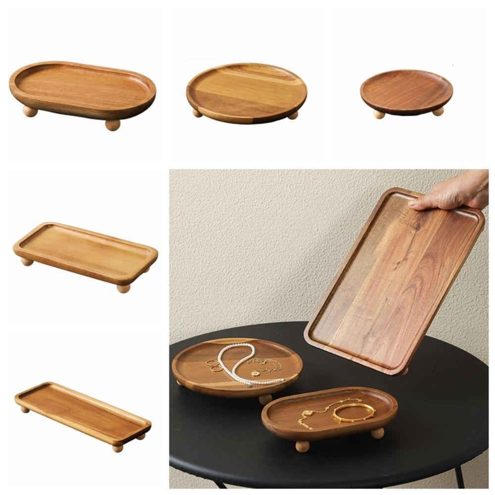 Portable Wood Pedestal Stand Solid Wood Tea Coffee Plate Kitchen Serving Tray Kitchen Supplies Style 2
Portable Wood Pedestal Stand Solid Wood Tea Coffee Plate Kitchen Serving Tray Kitchen Supplies Style 2