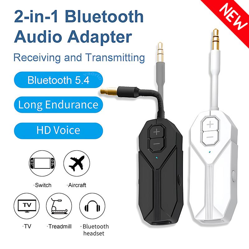 M28 Bluetooth 5.4 аудіо приймач передавач з мікрофоном Hifi Музика 3.5 мм AUX 2 в 1 бездротовий адаптер для автомобіля ТБ ПК Подорож у літаку чорний
M28 Bluetooth 5.4 аудіо приймач передавач з мікрофоном Hifi Музика 3.5 мм AUX 2 в 1 бездротовий адаптер для автомобіля ТБ ПК Подорож у літаку чорний