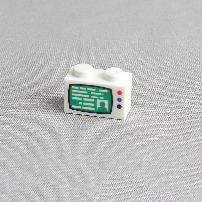 Non-Toxic Moc 10Pcs Printed 3004 Tv Screen Button Diagram Pattern Building Blocks 3004Px4 Compatible Bricks Particle Diy Toy Children Gift
Non-Toxic Moc 10Pcs Printed 3004 Tv Screen Button Diagram Pattern Building Blocks 3004Px4 Compatible Bricks Particle Diy Toy Children Gift