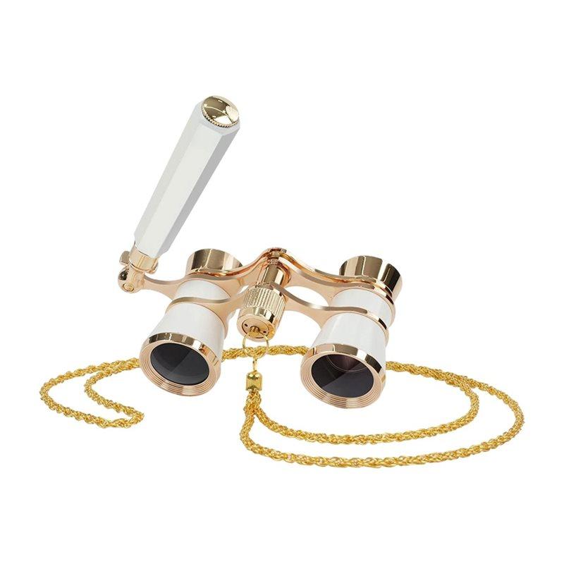 SHGO-Adjustable Handle& Chain 3X25 Theater Glasses Binoculars Compact For Women Adults In Musical Concert Operas
SHGO-Adjustable Handle& Chain 3X25 Theater Glasses Binoculars Compact For Women Adults In Musical Concert Operas