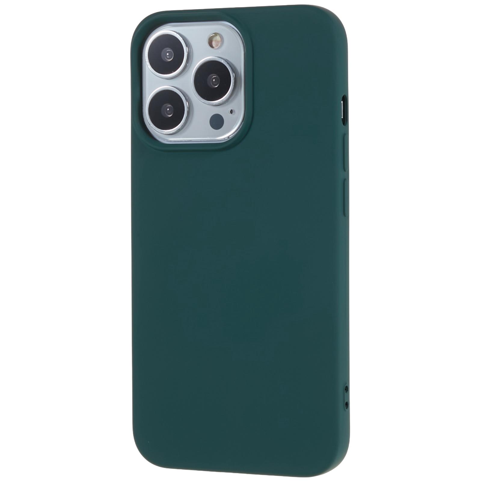 For iPhone 15 Pro Max Cell Phone Case 2.0mm Flexible TPU Drop-proof Protective Cover Midnight Green
For iPhone 15 Pro Max Cell Phone Case 2.0mm Flexible TPU Drop-proof Protective Cover Midnight Green