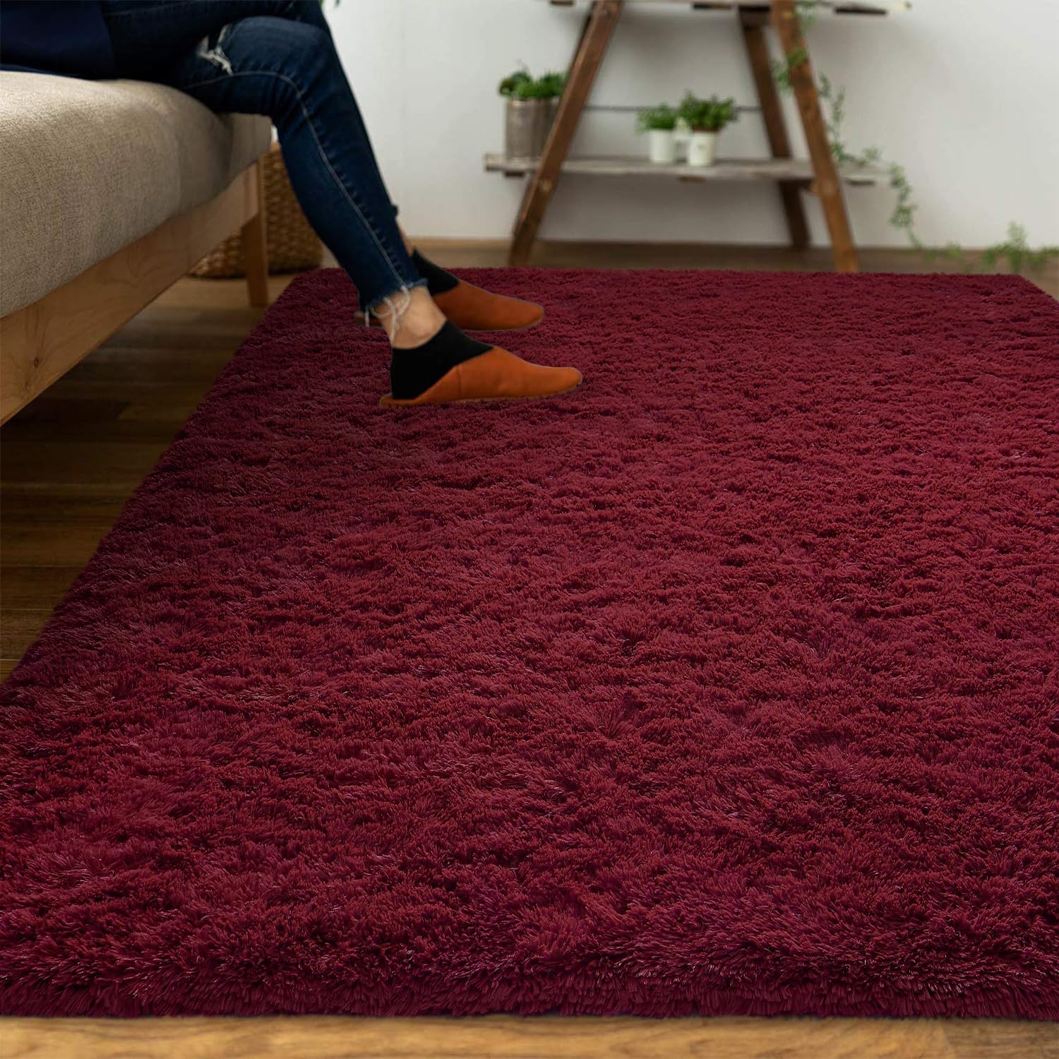 Super Soft Shaggy Rugs Fluffy Carpets,Burgundy Red Area Rug for Living Room Bedroom Room Nursery Home Decor, Non-Slip 60X120CM червоний
Super Soft Shaggy Rugs Fluffy Carpets,Burgundy Red Area Rug for Living Room Bedroom Room Nursery Home Decor, Non-Slip 60X120CM червоний