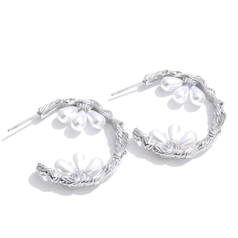 Yhpup Stainless Steel Imitation Pearls C-Shape Hoop Earrings 2026 Stylish Unique Design Daily Jewelry Golden Color PVD Plated
Yhpup Stainless Steel Imitation Pearls C-Shape Hoop Earrings 2026 Stylish Unique Design Daily Jewelry Golden Color PVD Plated
