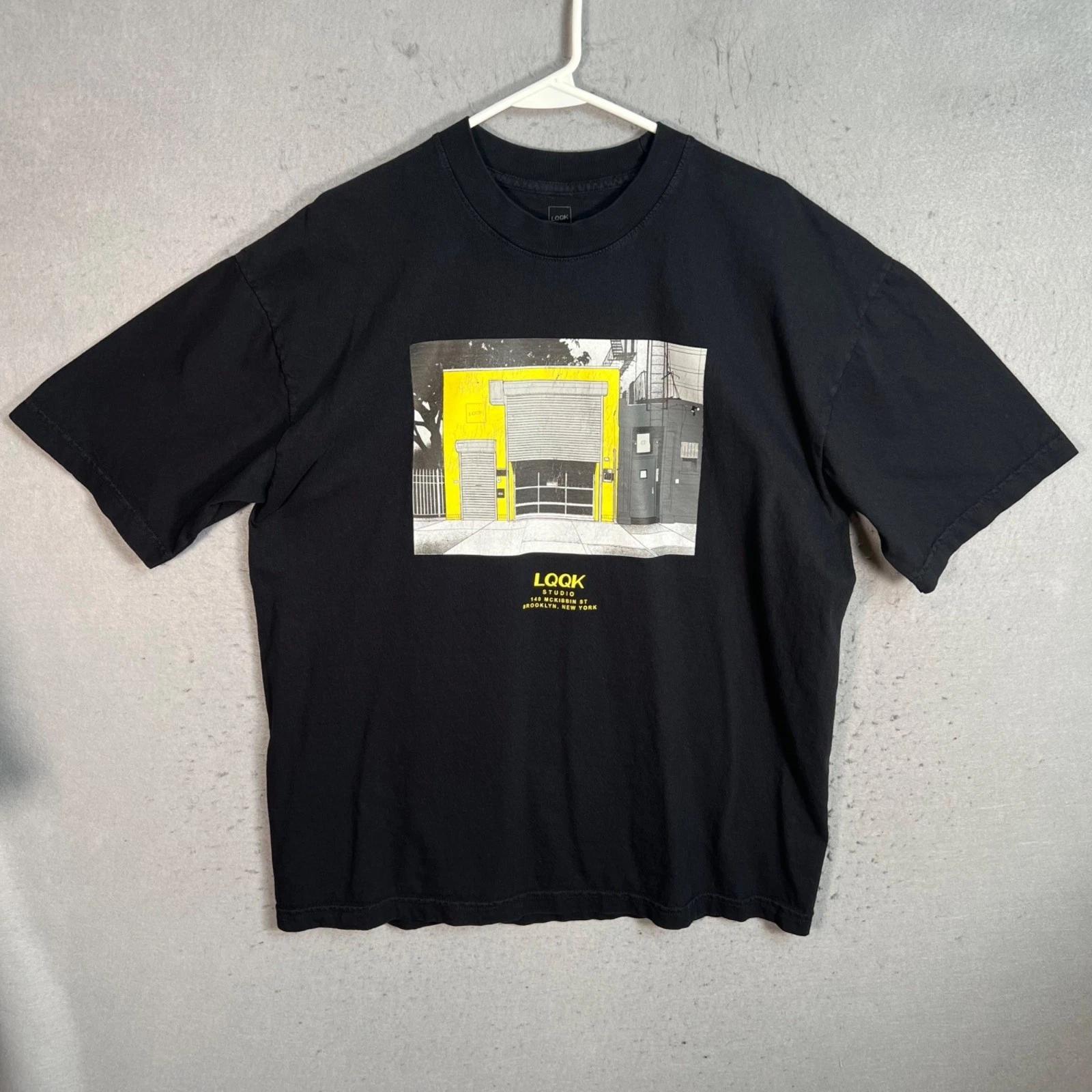 LQQK Studio Graphic T Shirt Mens Size Large Black 4XL
LQQK Studio Graphic T Shirt Mens Size Large Black 4XL