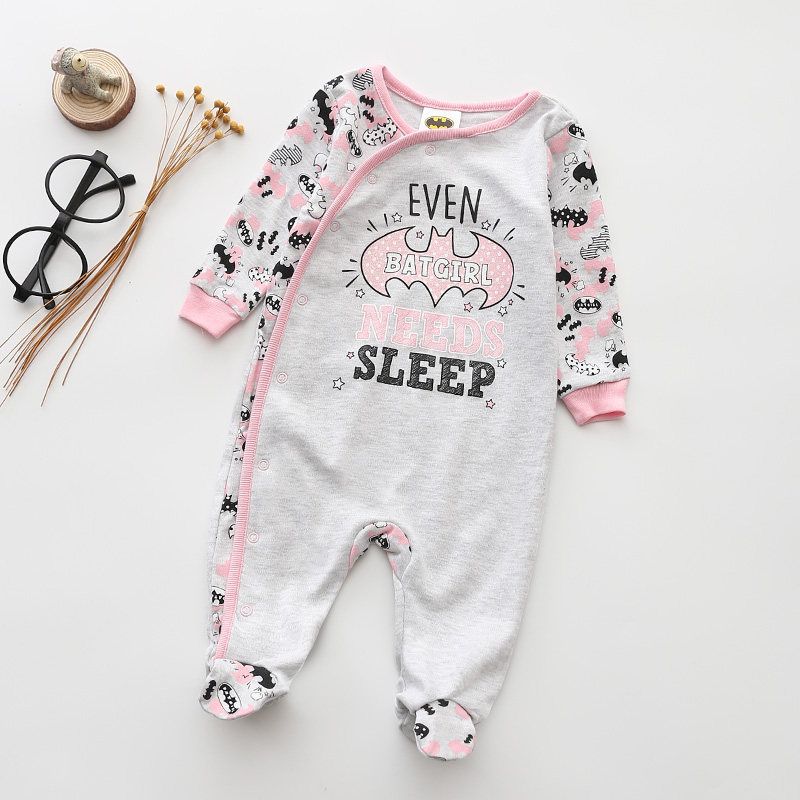European-Style 0-24 Months Spring and Autumn Baby Batman Front-Opening Long-Sleeve Romper Unisex Baby Diagonal Front Placket Footed Jumpsuit Pink Batman Clothing Label 3-6m
European-Style 0-24 Months Spring and Autumn Baby Batman Front-Opening Long-Sleeve Romper Unisex Baby Diagonal Front Placket Footed Jumpsuit Pink Batman Clothing Label 3-6m