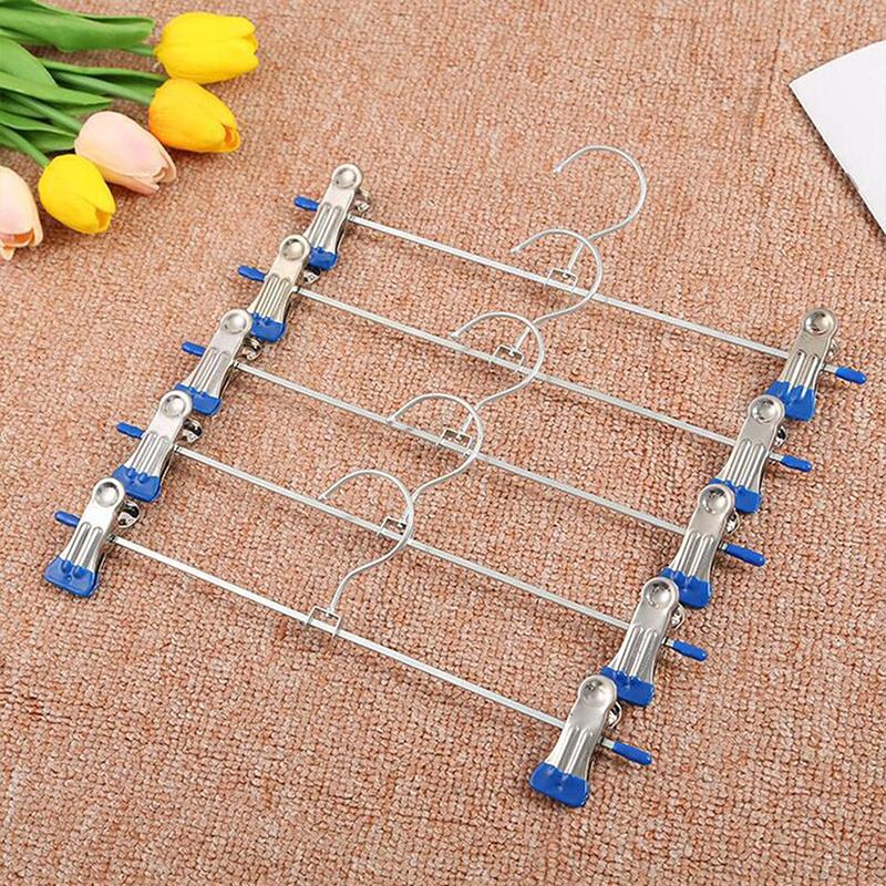 5PCS Metal Pants Clip Blue/Black Multifunctional Stainless Steel Antiskid Portable Scalable Household Daily Necessities TMZ
5PCS Metal Pants Clip Blue/Black Multifunctional Stainless Steel Antiskid Portable Scalable Household Daily Necessities TMZ