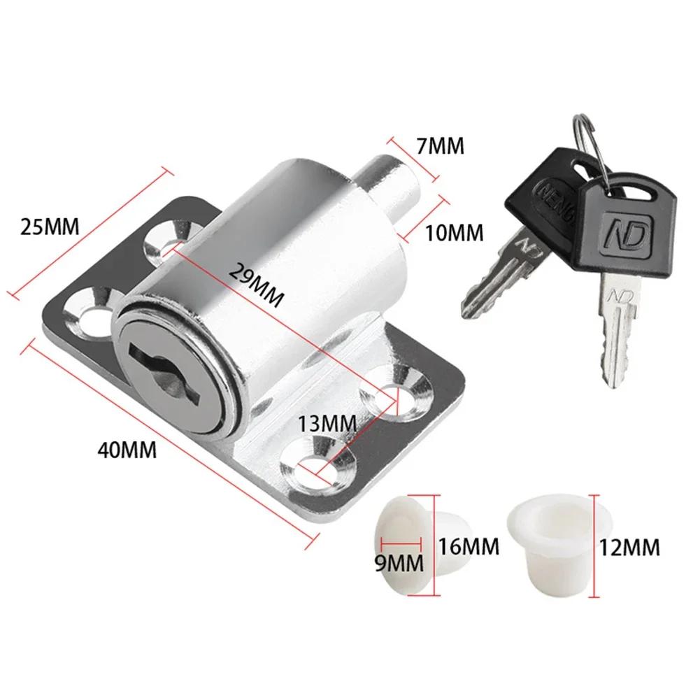 Sliding Sash Door Lock Key Aluminum Child Safety Protection Antitheft Security Set Lock Fastener Limiter Door Window Locks срібний
Sliding Sash Door Lock Key Aluminum Child Safety Protection Antitheft Security Set Lock Fastener Limiter Door Window Locks срібний