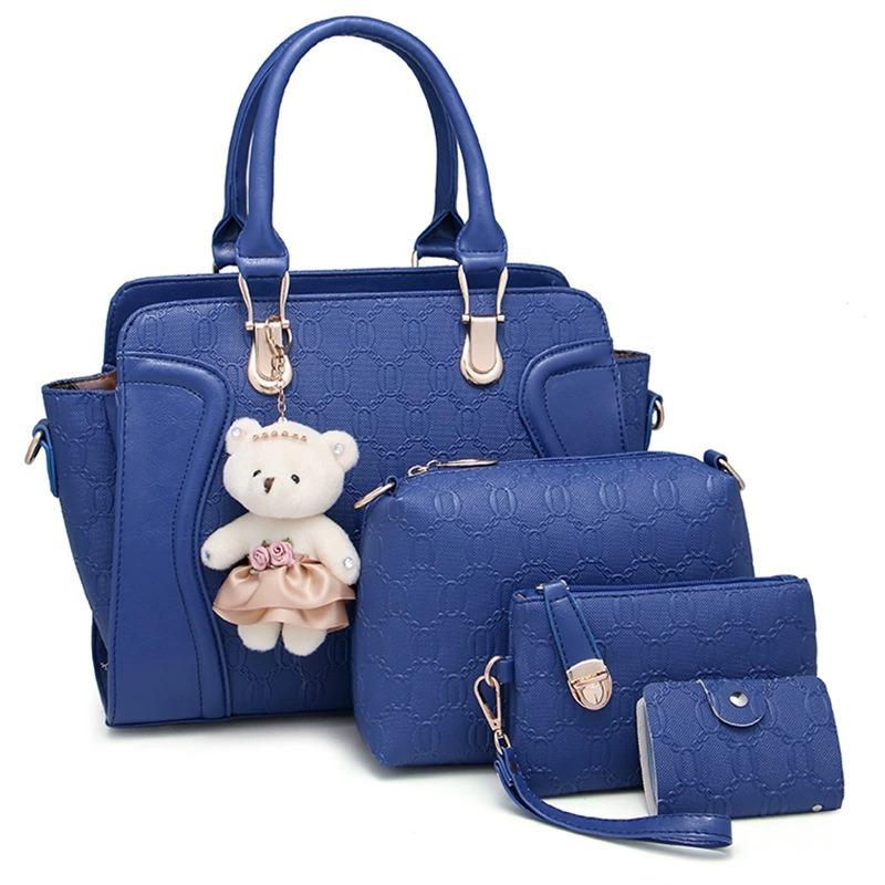 omen s bag bear pendant handbag can store mobile phone texture zipper oblique span bag new model синій
omen s bag bear pendant handbag can store mobile phone texture zipper oblique span bag new model синій