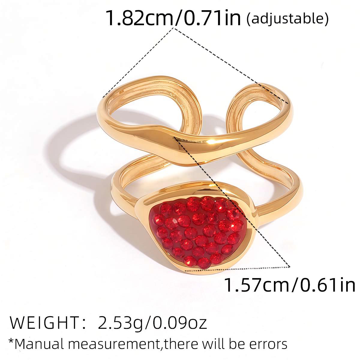 Statement Stainless Steel Delicate Shiny Cubic Zirconia Ring High Quality 18K Gold PVD Plated Finger Zircon Gift For Women
Statement Stainless Steel Delicate Shiny Cubic Zirconia Ring High Quality 18K Gold PVD Plated Finger Zircon Gift For Women