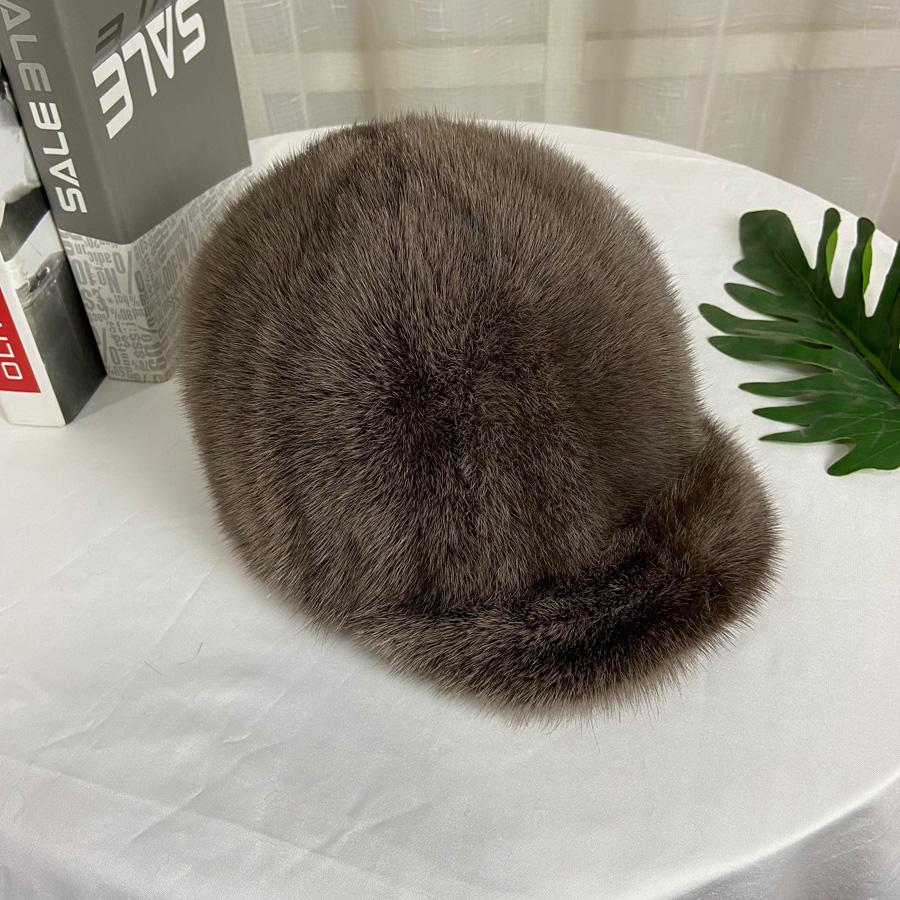 Натуральна норкова хутряна шапка з козирком бейсболка жіноча зимова елегантна стильна тепла шапка One Size
Натуральна норкова хутряна шапка з козирком бейсболка жіноча зимова елегантна стильна тепла шапка One Size