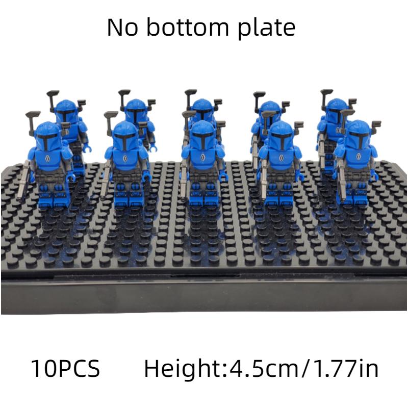 Звездные войны 10 шт. минифигурки Сопротивления Клон Игрушка Строительный блок
Звездные войны 10 шт. минифигурки Сопротивления Клон Игрушка Строительный блок