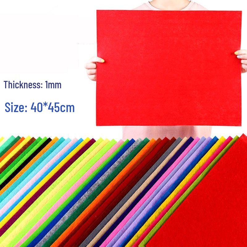 Цветной нетканый фетр формата А4 для рукоделия
Цветной нетканый фетр формата А4 для рукоделия