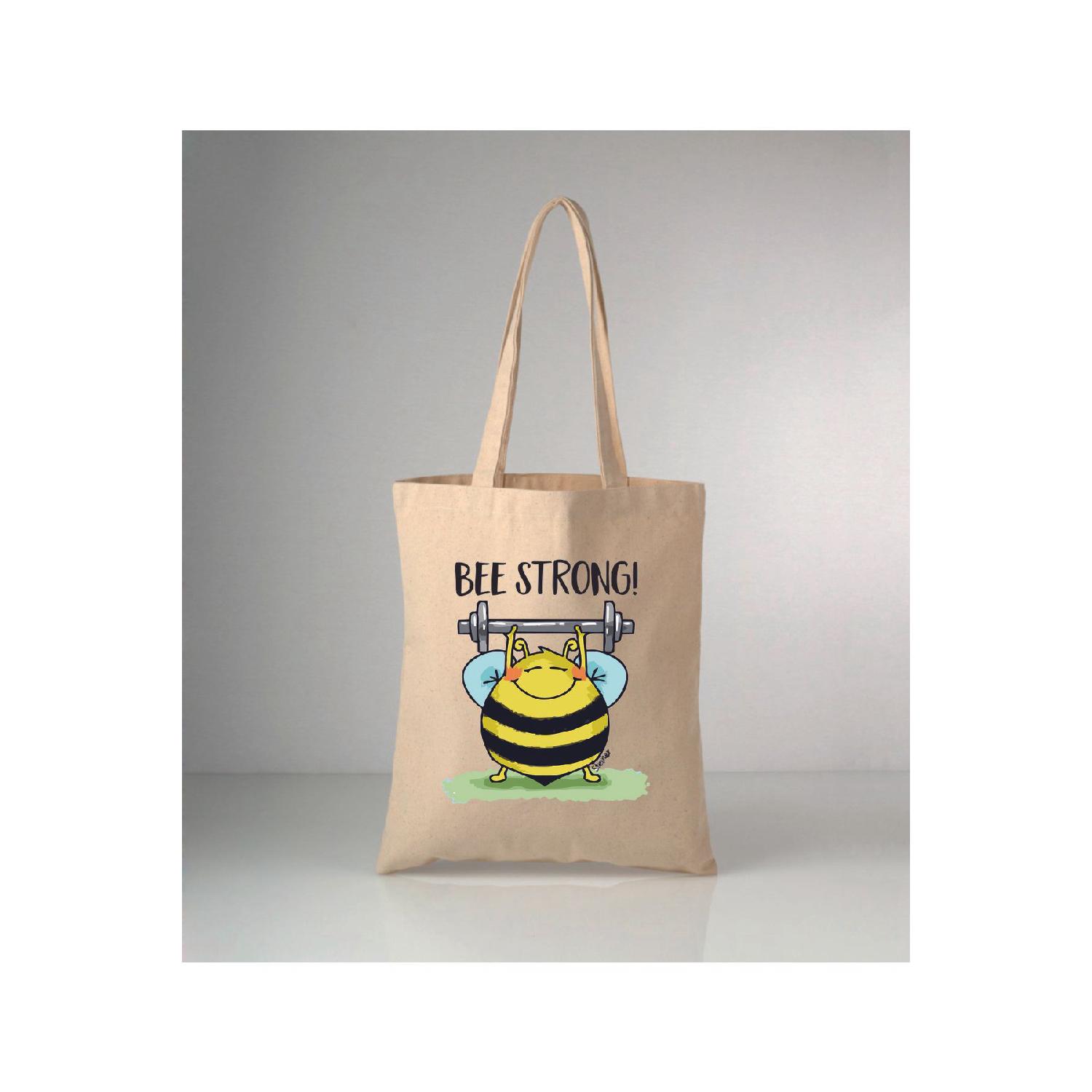 Сумка на плечо из необработанной ткани с сильным принтом Our Animals Bee, 35x40 см 35 x 39 экрю
Сумка на плечо из необработанной ткани с сильным принтом Our Animals Bee, 35x40 см 35 x 39 экрю