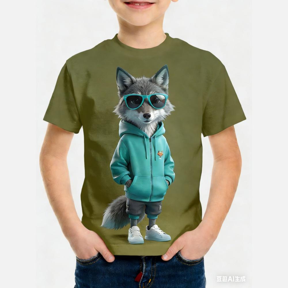t Summer Trendy Casual Round Neck Short Sleeve Outdoor Sports Boys Clothes 120
t Summer Trendy Casual Round Neck Short Sleeve Outdoor Sports Boys Clothes 120