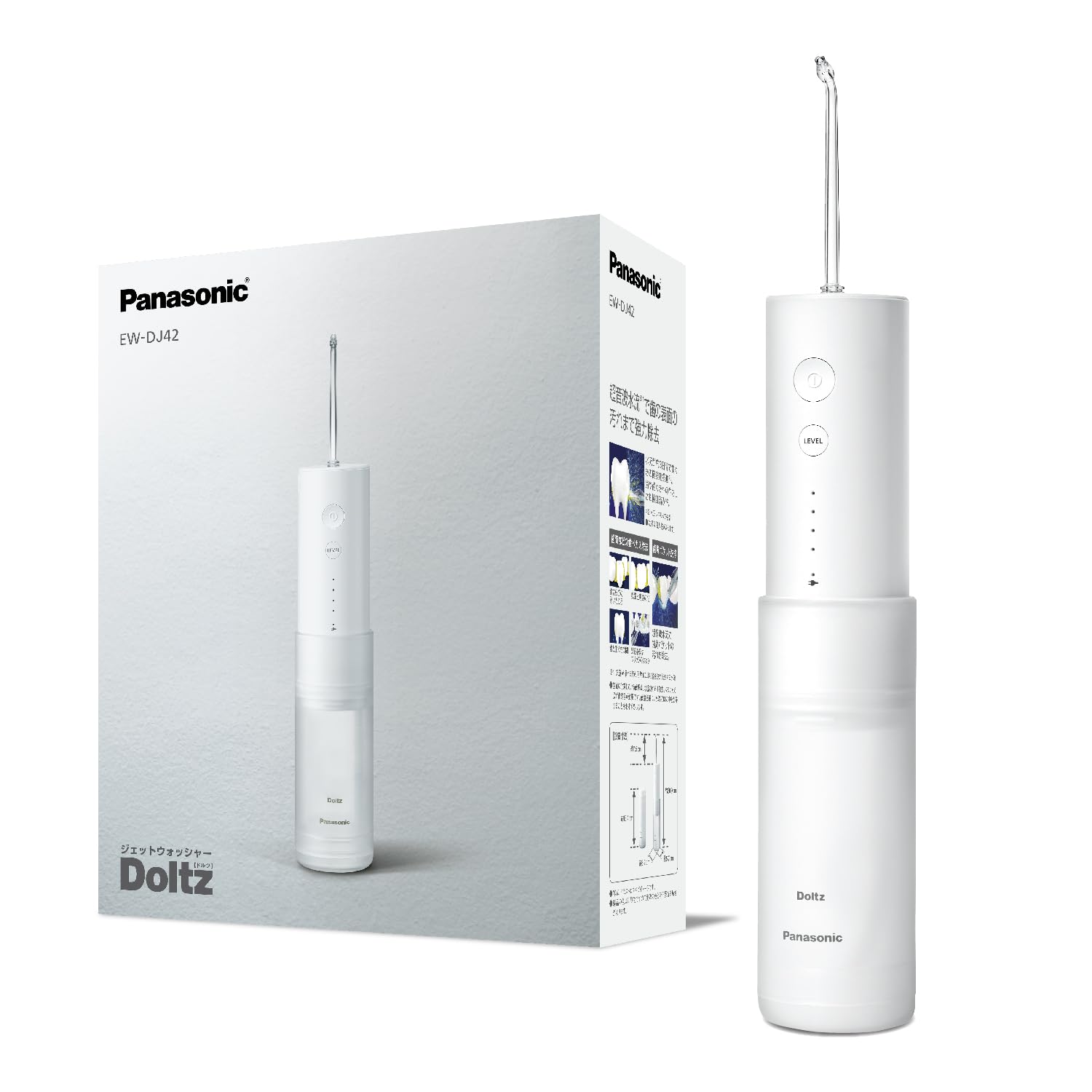 Panasonic Оральный ирригатор Струйный очиститель Doltz Ультразвуковой поток воды Водонепроницаемая портативная модель Белый EW-DJ42-W белый
Panasonic Оральный ирригатор Струйный очиститель Doltz Ультразвуковой поток воды Водонепроницаемая портативная модель Белый EW-DJ42-W белый