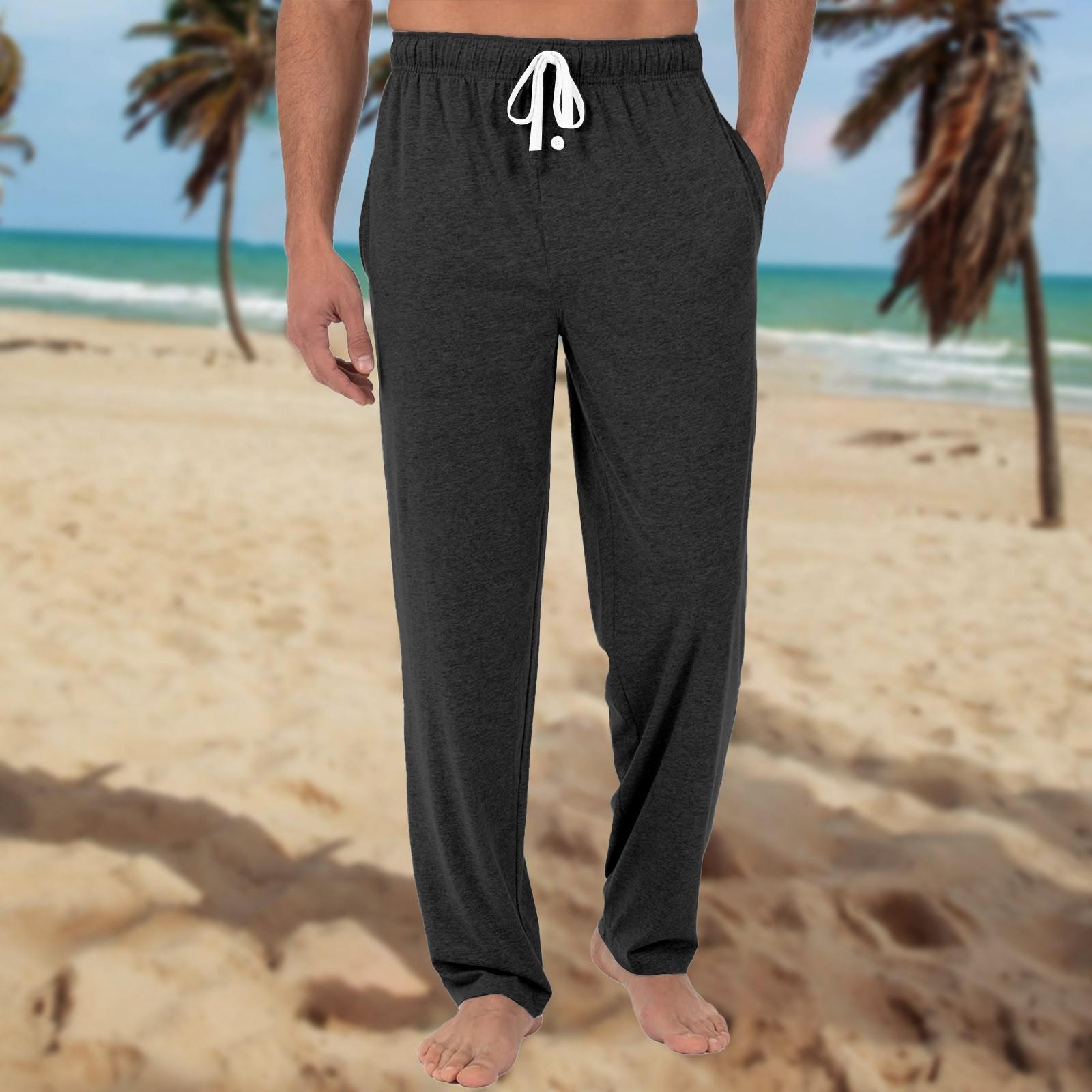 Мужские трикотажные модные повседневные брюки с напечатанным карманом, пижамные брюки XL
Мужские трикотажные модные повседневные брюки с напечатанным карманом, пижамные брюки XL