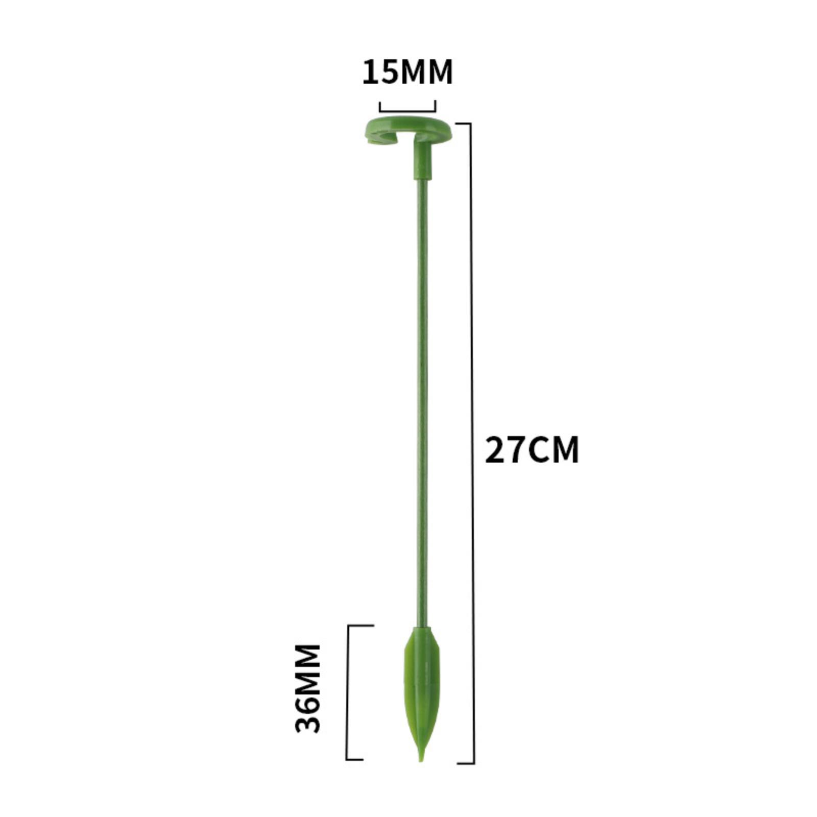 Thickened Steel Plant Support Stakes for Climbing Plants Garden Trellis Poles Plastic Coated Vegetable Tomato Bean Vine Support Rods 27cm 10 Pieces One Size
Thickened Steel Plant Support Stakes for Climbing Plants Garden Trellis Poles Plastic Coated Vegetable Tomato Bean Vine Support Rods 27cm 10 Pieces One Size