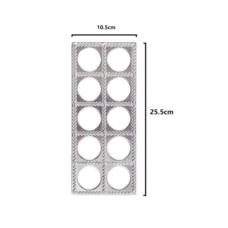12-Hole Italian Ravioli & 10-Hole Dumpling Mold Tool
12-Hole Italian Ravioli & 10-Hole Dumpling Mold Tool