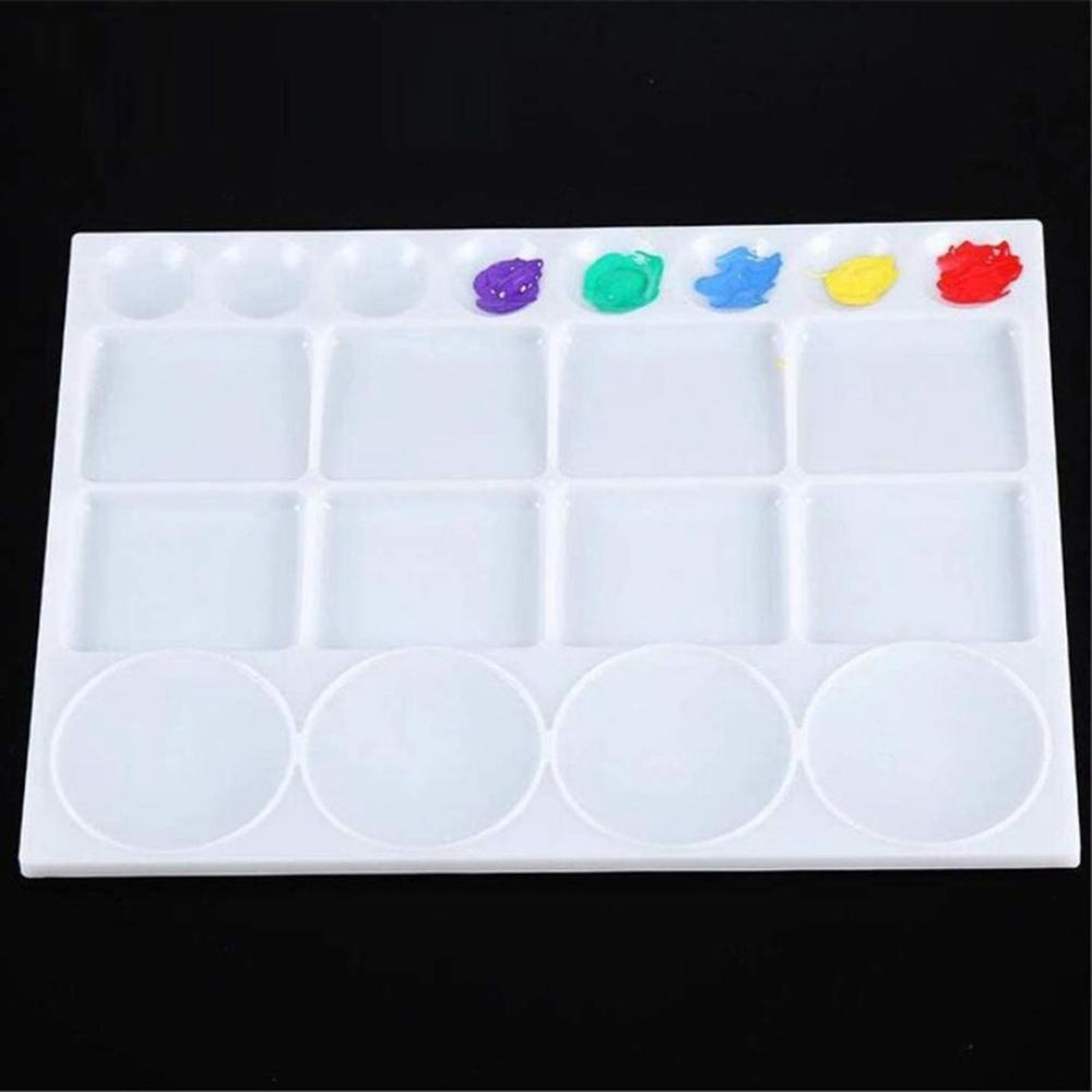 Acrylic Water Coloring Plastic Art Student Stationery Pallet Pigment Box Palette Painting Tool білий
Acrylic Water Coloring Plastic Art Student Stationery Pallet Pigment Box Palette Painting Tool білий