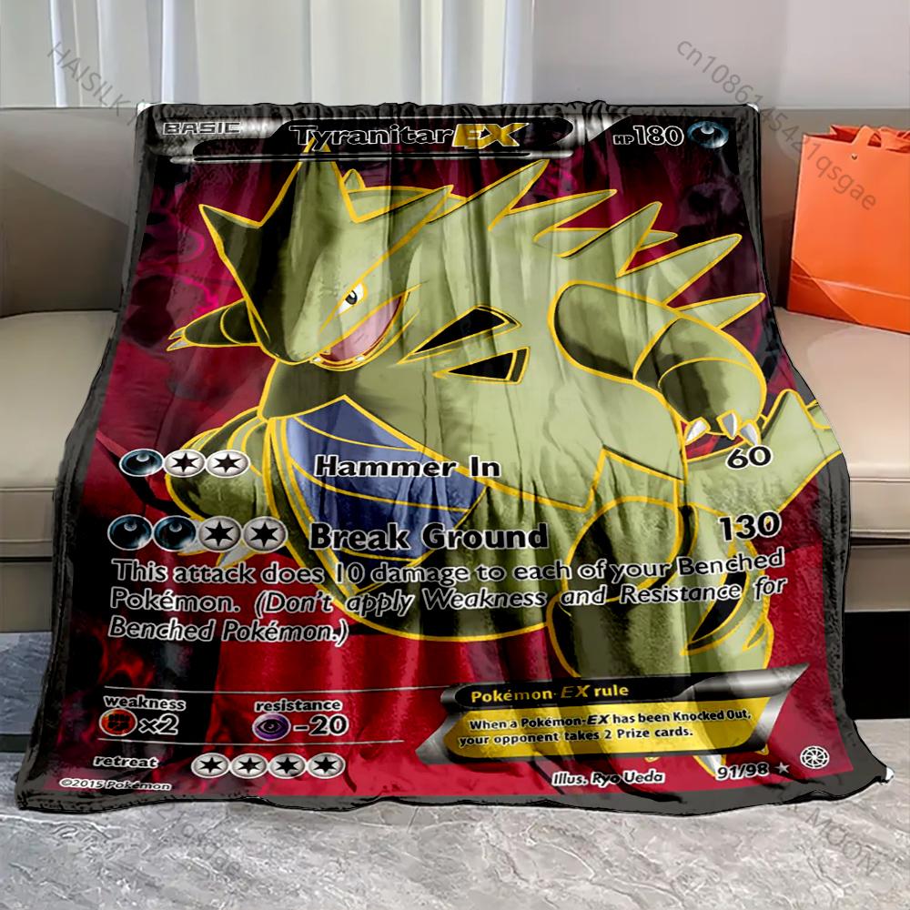 P0kem0n Cards Tyranitar Printed Blanket for Couch,Sofa Bed Decor Blanket Funny Color Baby Kids Adults Blanket All Seasons Gifts 75x90cm
P0kem0n Cards Tyranitar Printed Blanket for Couch,Sofa Bed Decor Blanket Funny Color Baby Kids Adults Blanket All Seasons Gifts 75x90cm