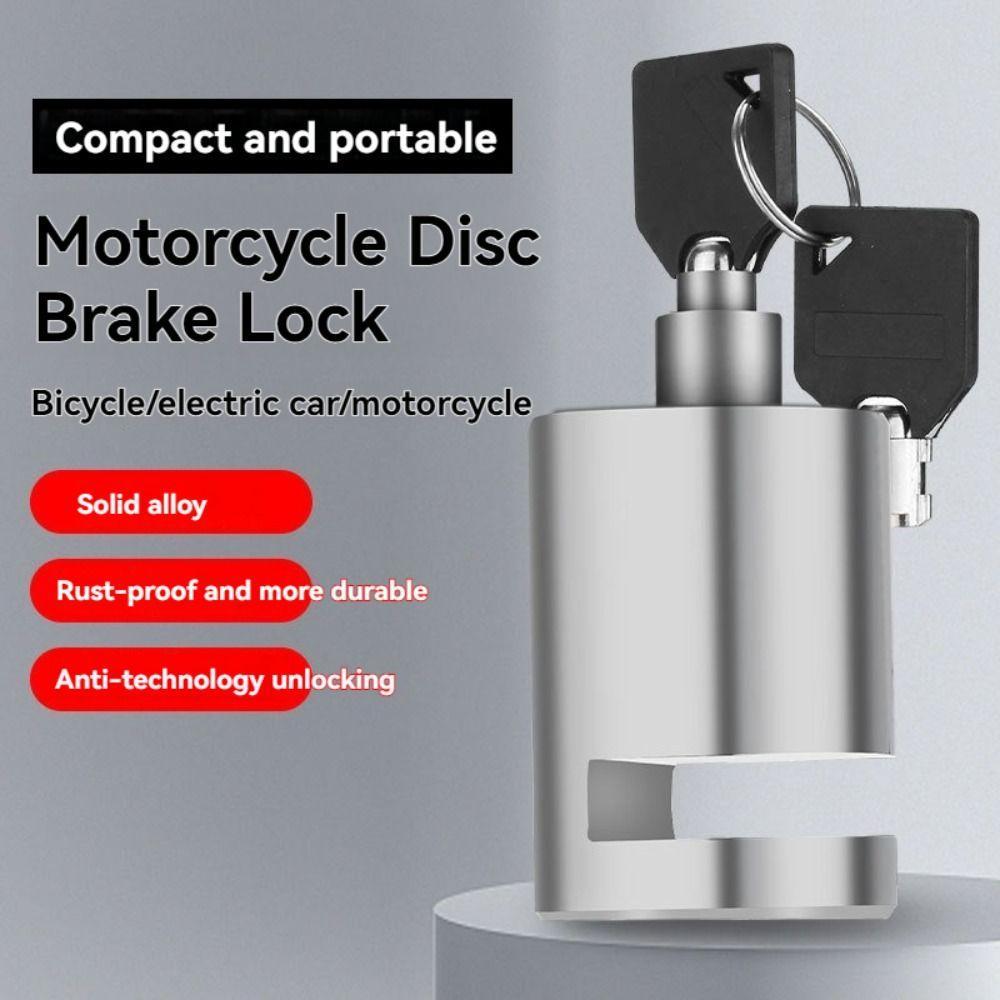 Waterproof Anti-theft Wheel Lock Security Portable Disk Locks Motorcycle Disc Brake Lock Riding
Waterproof Anti-theft Wheel Lock Security Portable Disk Locks Motorcycle Disc Brake Lock Riding