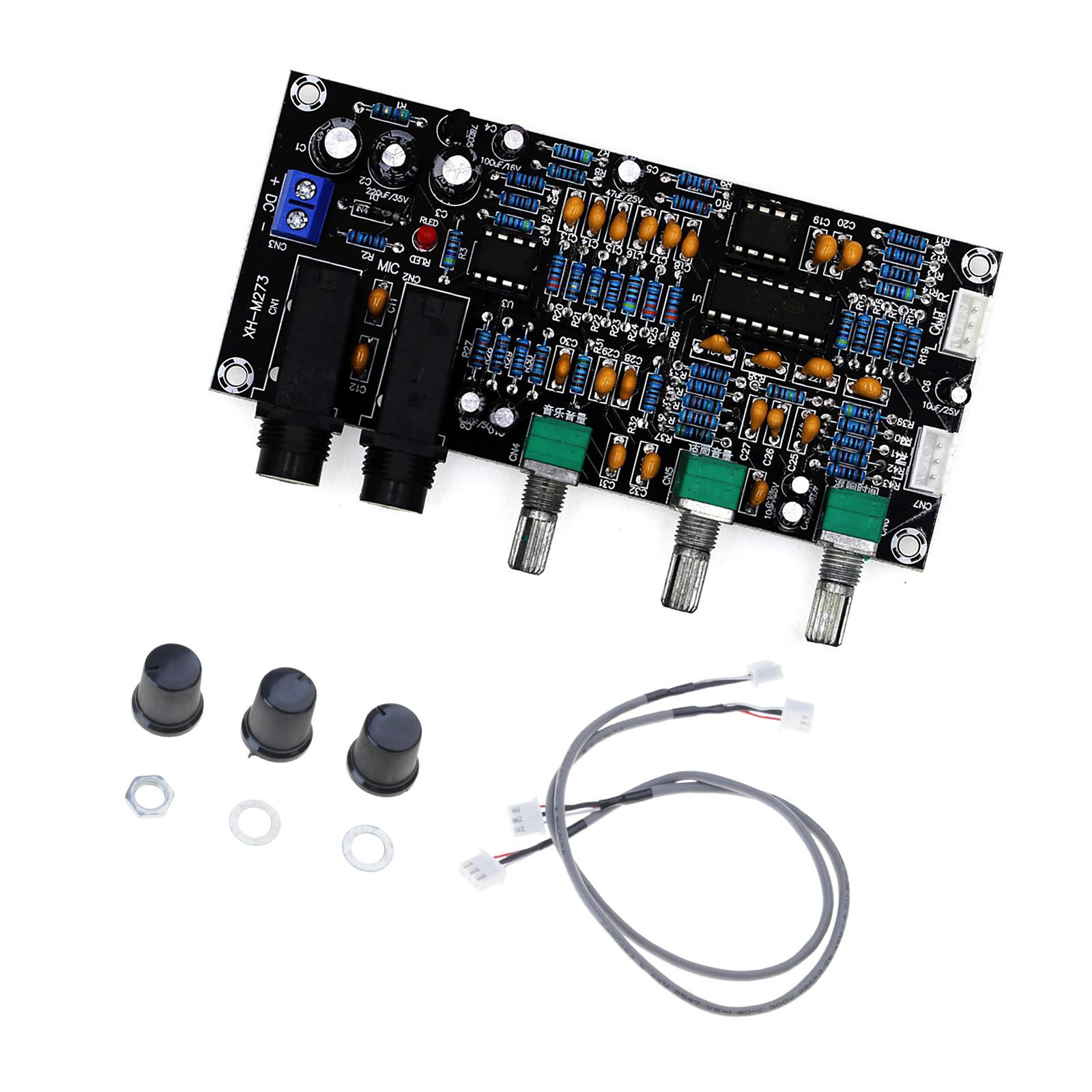 M273 Karaoke Reverberation Digital Power Amp Module Amplifier Board With Adjustable Music Sound 1
M273 Karaoke Reverberation Digital Power Amp Module Amplifier Board With Adjustable Music Sound 1