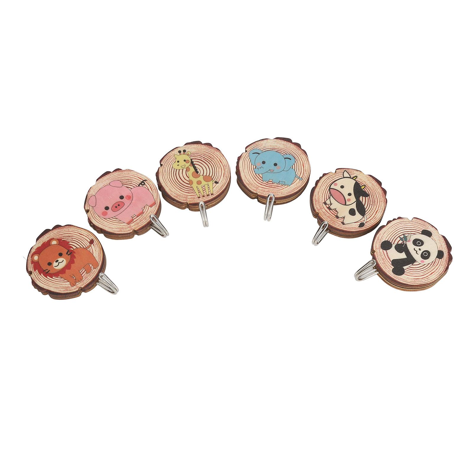6pcs Self Adhesive Cute Wall Hooks No Drilling Boxwood Animal Coat Hook for Kitchen
6pcs Self Adhesive Cute Wall Hooks No Drilling Boxwood Animal Coat Hook for Kitchen