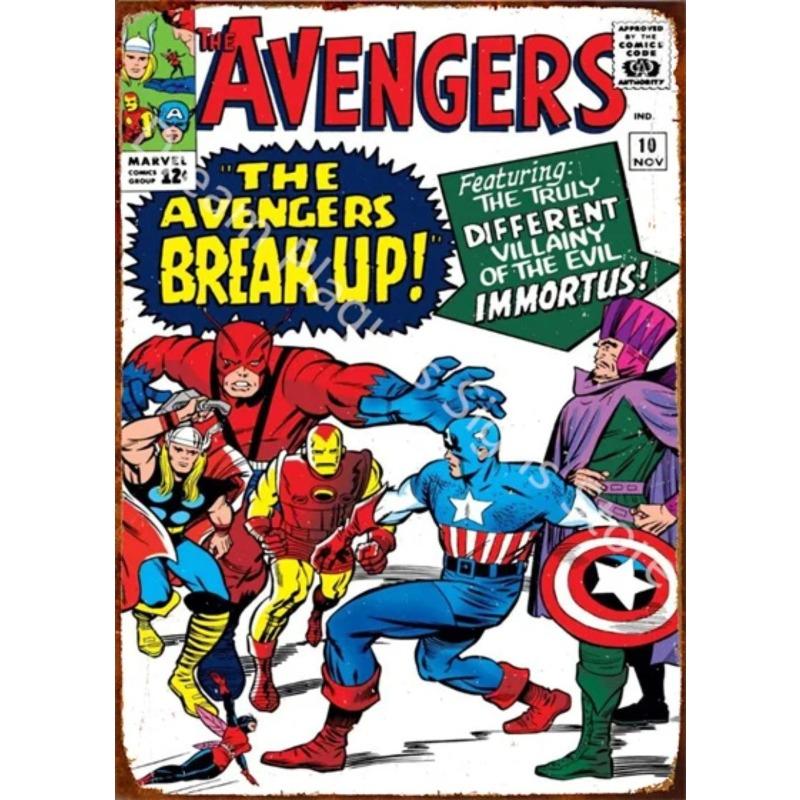 Marvel Metal Wall Sign, Superhero Decor Plaque 15x30cm
Marvel Metal Wall Sign, Superhero Decor Plaque 15x30cm