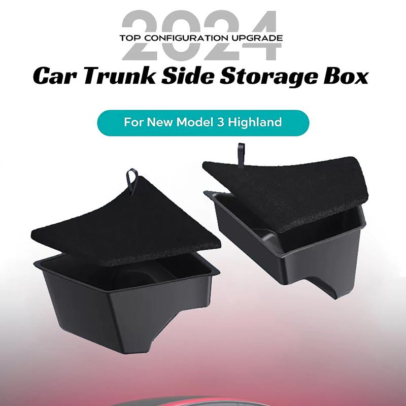 ALZH091 2 Sets For Model 3 PP+TPE Trunk Side Storage Bin Organizer Storage Box with Lid Type A
ALZH091 2 Sets For Model 3 PP+TPE Trunk Side Storage Bin Organizer Storage Box with Lid Type A