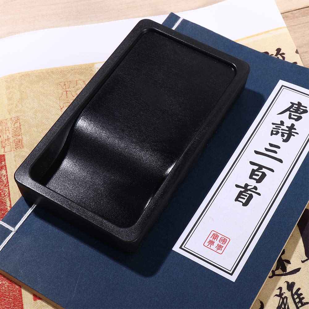 Two-sided Penmanship Multi-function Calligraphy Inkstone Chinese Brush Inkslab Calligraphy Inkwell
Two-sided Penmanship Multi-function Calligraphy Inkstone Chinese Brush Inkslab Calligraphy Inkwell