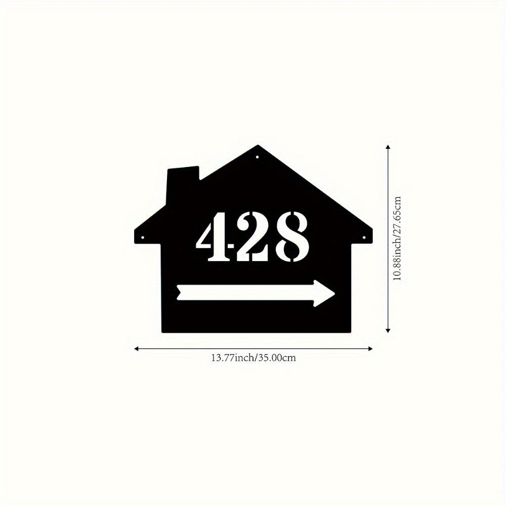 Custom Metal Sign Wall Mounted Number Plaque Entryway Decor Personalized Gift Home Art Rustic Design
Custom Metal Sign Wall Mounted Number Plaque Entryway Decor Personalized Gift Home Art Rustic Design