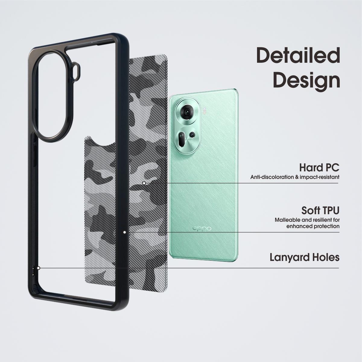 IBMRS For Oppo Reno11 5G (Global) Phone Case TPU+PC Dual-Layer Shockproof Protective Cover Artistic Camouflage
IBMRS For Oppo Reno11 5G (Global) Phone Case TPU+PC Dual-Layer Shockproof Protective Cover Artistic Camouflage