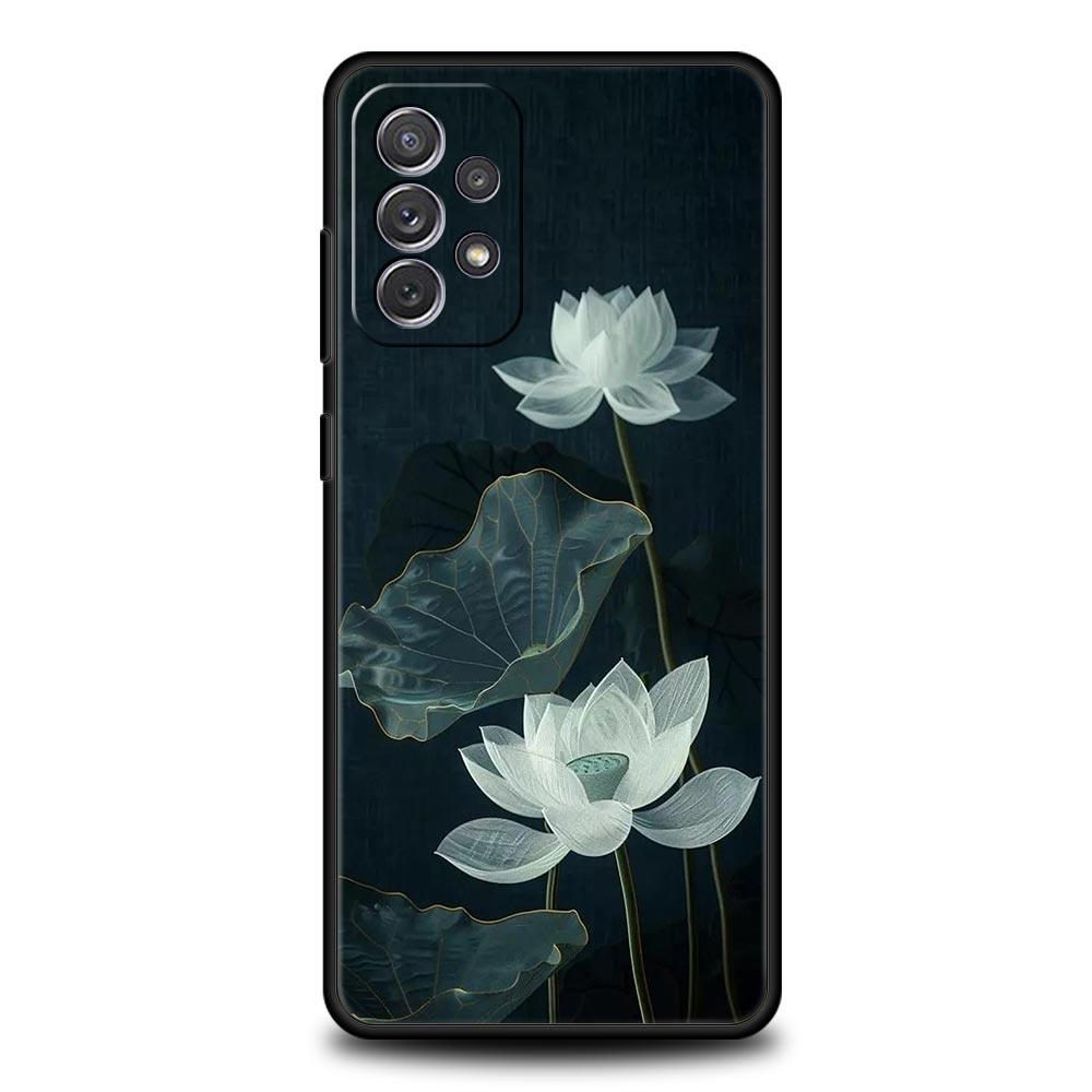 Чехол для телефона с узором лотоса для Samsung Galaxy A17 A13 A15 A25 A35 A51 A55 A71 A21S A11 A31 A41 A23 A53 A73 A32 5G A03S A05s Samsung A25 5G
Чехол для телефона с узором лотоса для Samsung Galaxy A17 A13 A15 A25 A35 A51 A55 A71 A21S A11 A31 A41 A23 A53 A73 A32 5G A03S A05s Samsung A25 5G