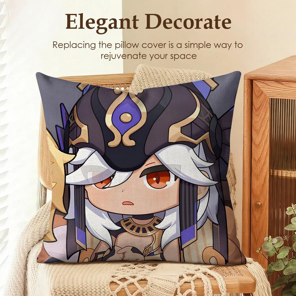 Cyno cute genshin impact Cushion Cover Natural Linen Organic Fabric DoubleSided Printing Sofa Home Decor Gift Pillow Case 30x30cm
Cyno cute genshin impact Cushion Cover Natural Linen Organic Fabric DoubleSided Printing Sofa Home Decor Gift Pillow Case 30x30cm