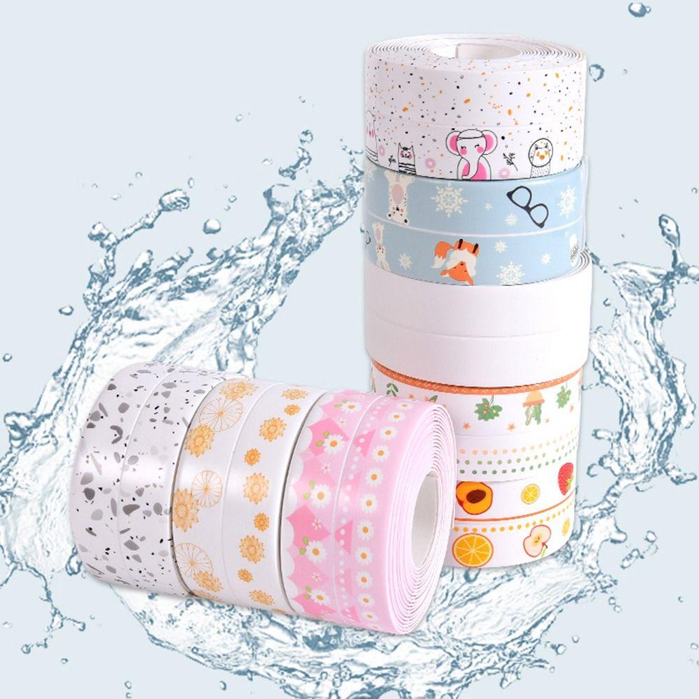 3.8cm*3.2m Toilet Tape Self-adhesive Bathtub Sealant Strip Waterproof Kitchen Tape Bathroom Style A
3.8cm*3.2m Toilet Tape Self-adhesive Bathtub Sealant Strip Waterproof Kitchen Tape Bathroom Style A