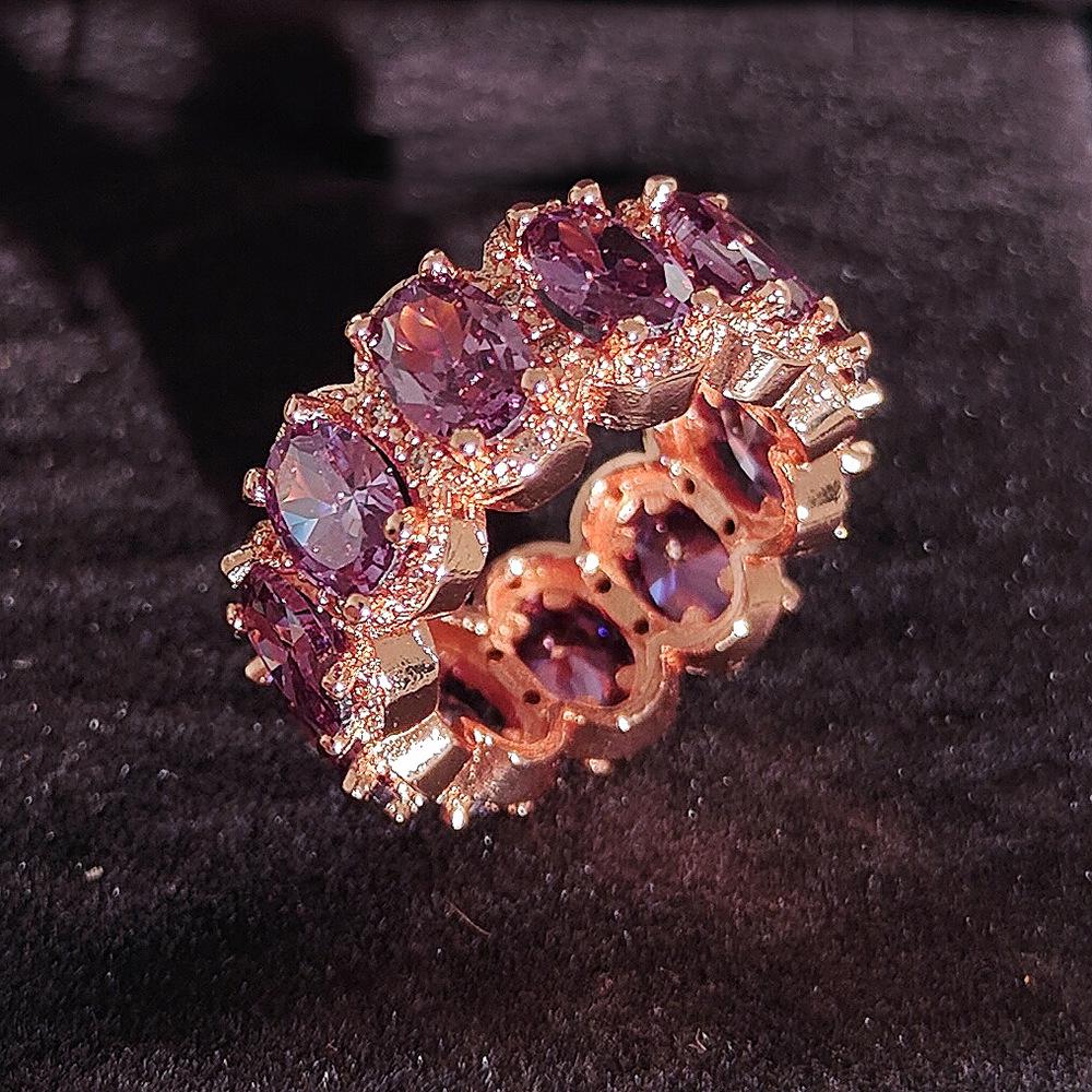 European and American Rose Gold Plated Zircon Ladies Ring (Code: R5390) Size 8 фиолетовый
European and American Rose Gold Plated Zircon Ladies Ring (Code: R5390) Size 8 фиолетовый