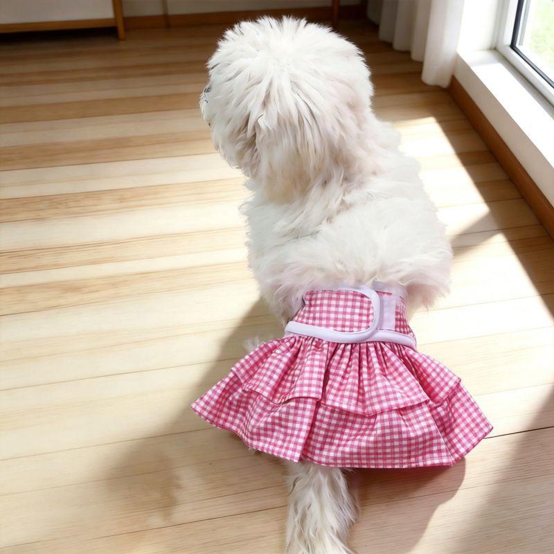 Skirt-style Checkered Style Female Dog Sanitary Pants, Leak-proof, Breathable Menstrual Pants, Anti-harassment Safety Pants XS розовый
Skirt-style Checkered Style Female Dog Sanitary Pants, Leak-proof, Breathable Menstrual Pants, Anti-harassment Safety Pants XS розовый