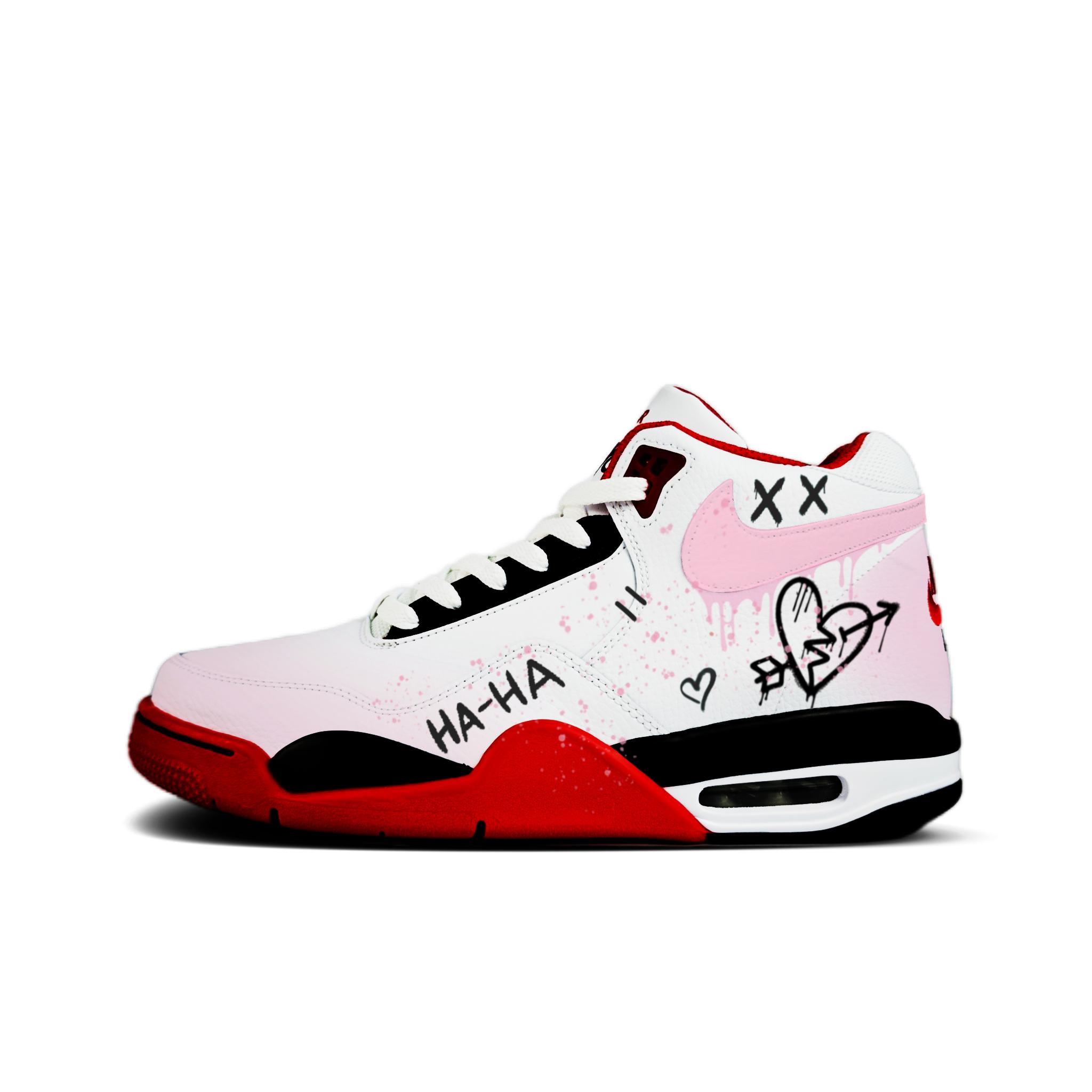Nike Flight Legacy Urban Chic Style Declaration Abrasion Resistant Mid top Vintage Basketball Shoes Unisex Red White BQ4212-100(Team183-) 40.5
Nike Flight Legacy Urban Chic Style Declaration Abrasion Resistant Mid top Vintage Basketball Shoes Unisex Red White BQ4212-100(Team183-) 40.5