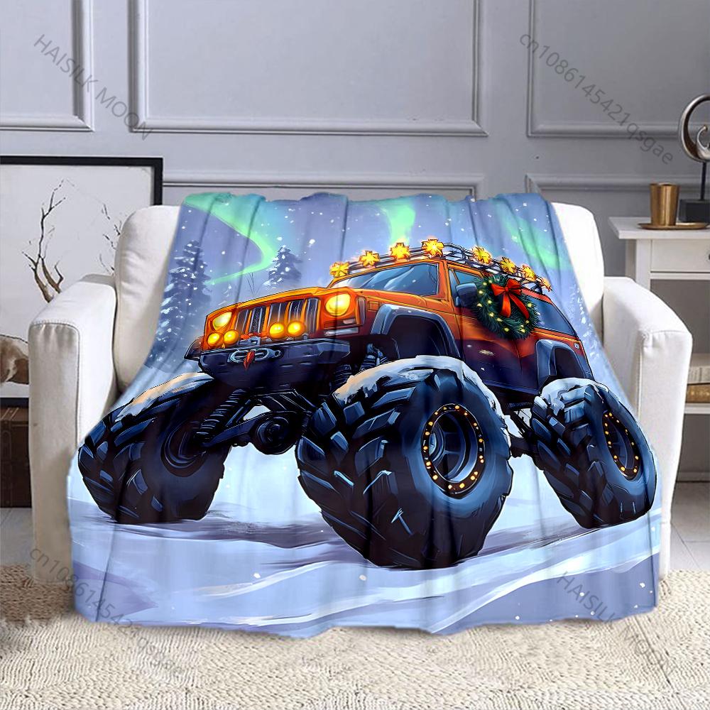 Off-road Car Christmas Print Blanket Warm Soft Luxury Gifts for Children Adults Suitable for Home Bed Sofa Travel Camping RV 75x90cm
Off-road Car Christmas Print Blanket Warm Soft Luxury Gifts for Children Adults Suitable for Home Bed Sofa Travel Camping RV 75x90cm