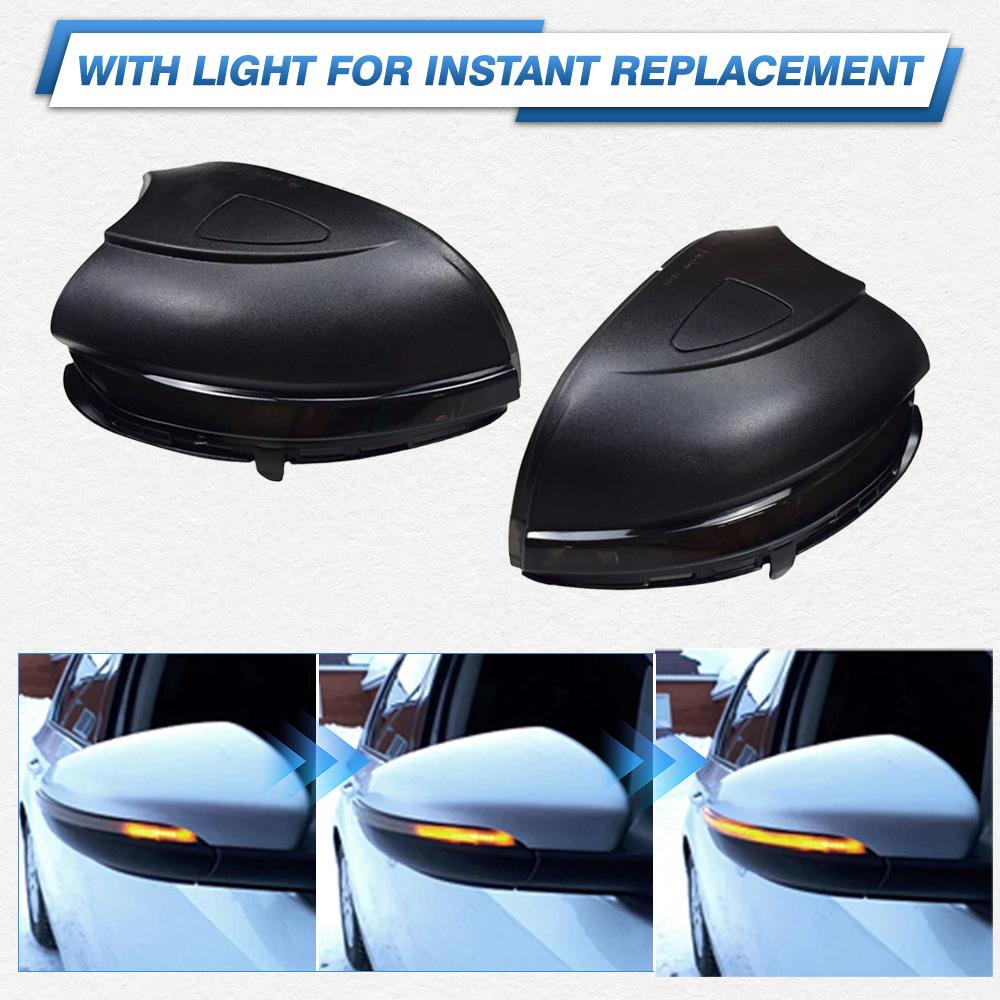 For Volkswagen VW Golf 6 MK6 GTI R20 2008-2014 Turn Signal LED Dynamic Side Mirror Flashing Indicator Light Sequentially Without Hole
For Volkswagen VW Golf 6 MK6 GTI R20 2008-2014 Turn Signal LED Dynamic Side Mirror Flashing Indicator Light Sequentially Without Hole