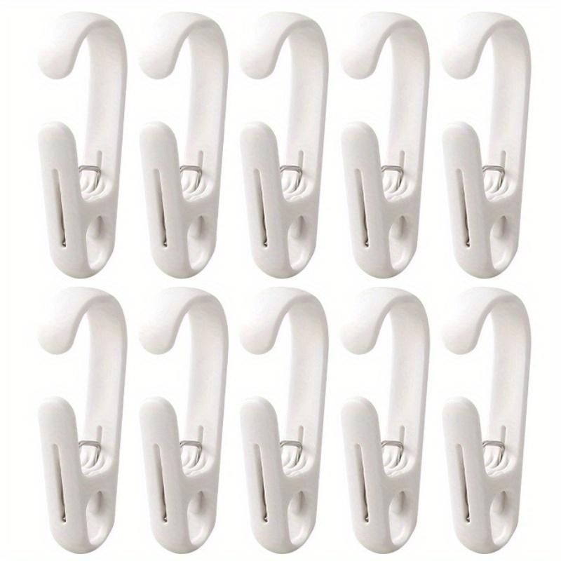 10Pcs S-Hook Multi-Functional Clothespins - Heavy-Duty Plastic Towel Clips for Beach, Bathroom & Laundry Organizer 10 Pcs белый
10Pcs S-Hook Multi-Functional Clothespins - Heavy-Duty Plastic Towel Clips for Beach, Bathroom & Laundry Organizer 10 Pcs белый