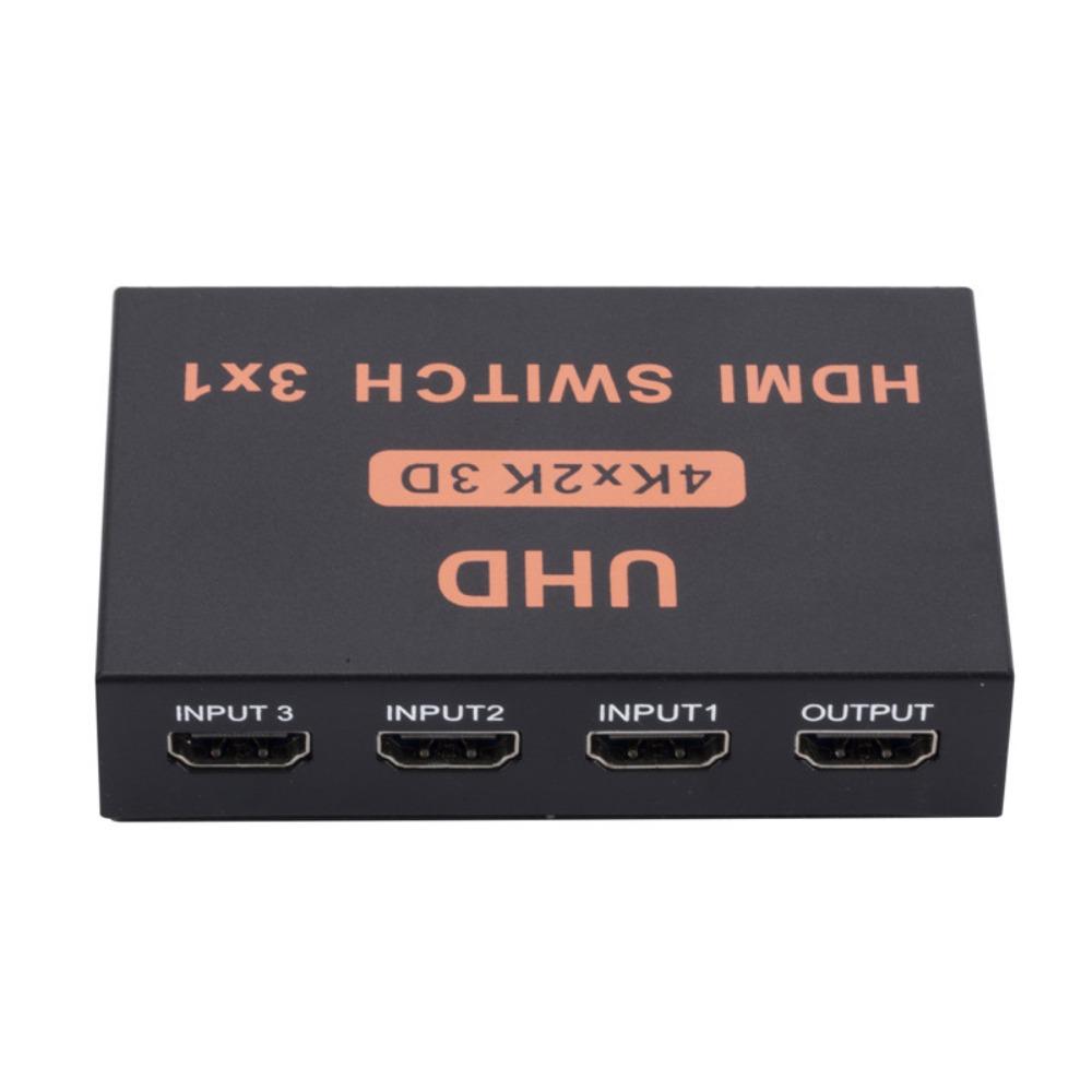 Разделитель экрана с общим экраном 4K Full Ultra HD 3-портовый HDMI-переключатель для HDTV/DVD/монитора/игровой консоли
Разделитель экрана с общим экраном 4K Full Ultra HD 3-портовый HDMI-переключатель для HDTV/DVD/монитора/игровой консоли