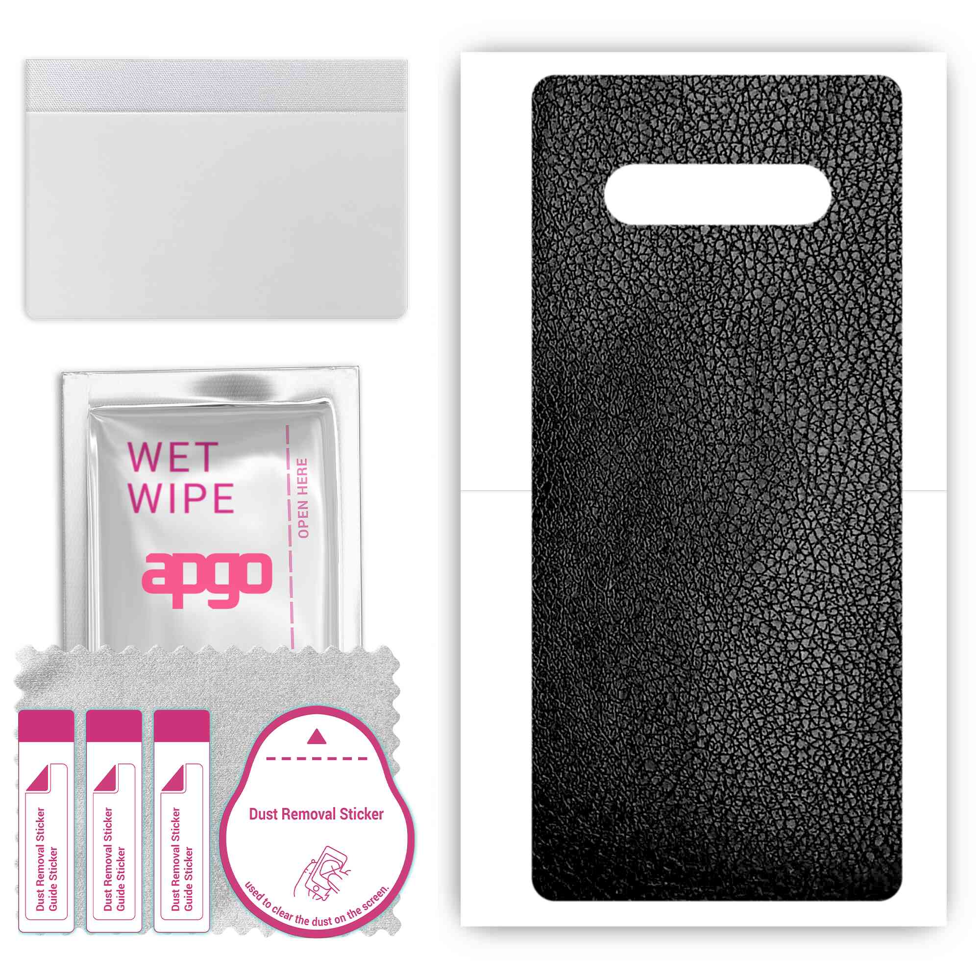 apgo Protective Skin Sticker for the back compatible with Black Shark 4S Pro, Wrap Film, Foil, Vinyl - Pattern Black Leather
apgo Protective Skin Sticker for the back compatible with Black Shark 4S Pro, Wrap Film, Foil, Vinyl - Pattern Black Leather