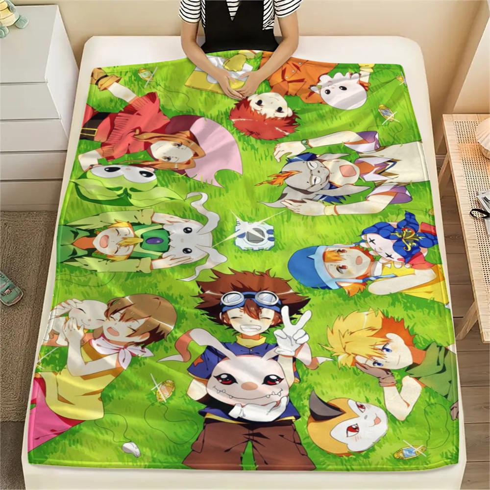 1Pc Digimon Adventure Print Flannel Blanket, High quality Comfortable for All Seasons, Home Decor, Warmth and Comfort, Perfect for Christmas Gifts 80cm x 120cm
1Pc Digimon Adventure Print Flannel Blanket, High quality Comfortable for All Seasons, Home Decor, Warmth and Comfort, Perfect for Christmas Gifts 80cm x 120cm