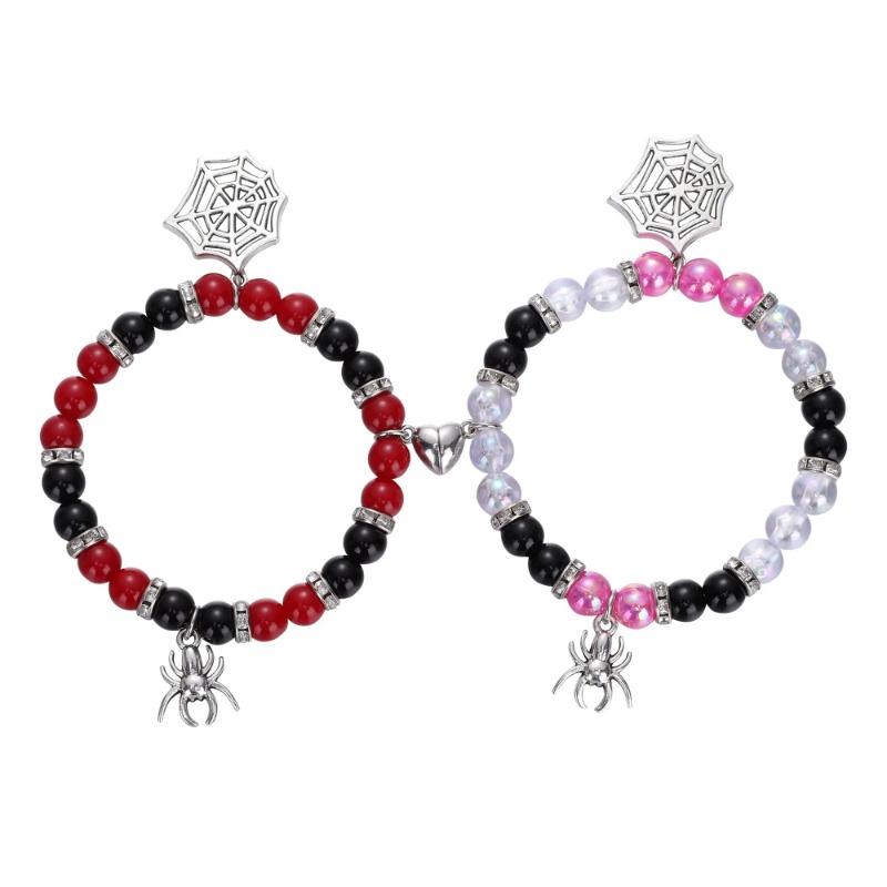Spider Friendship Bracelets Cosplay Costume Accessories Couple Relationship Distance Bracelet Heart Stone Beads Charm KTJ
Spider Friendship Bracelets Cosplay Costume Accessories Couple Relationship Distance Bracelet Heart Stone Beads Charm KTJ