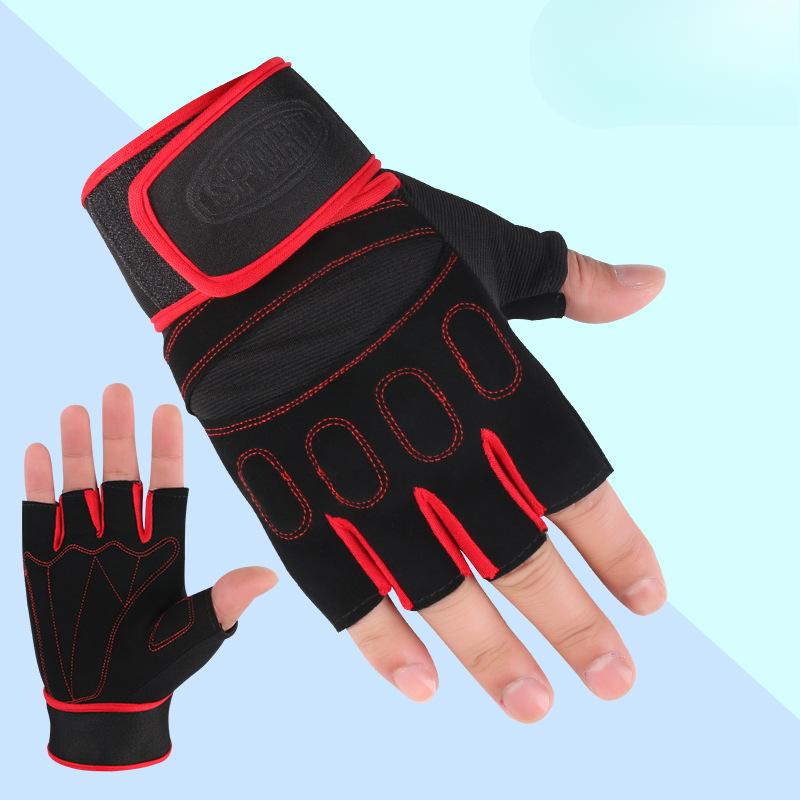 Fitness Sports Gloves New Style Men and Women Breathable Half Finger Gloves Protective Breathable Exercise Outdoor Cycling Gloves one size
Fitness Sports Gloves New Style Men and Women Breathable Half Finger Gloves Protective Breathable Exercise Outdoor Cycling Gloves one size