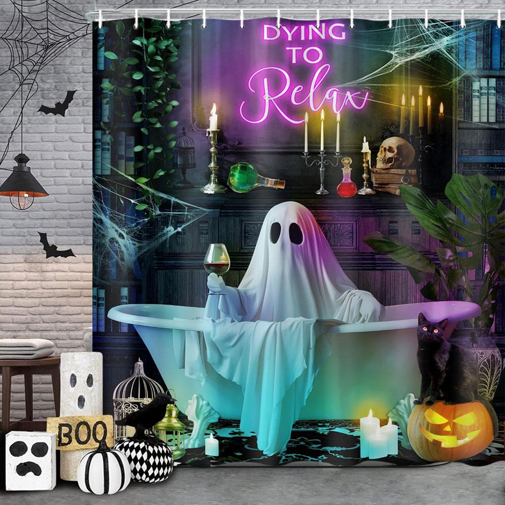 Забавный кот Хэллоуин занавеска для душа тыква паук забавное животное праздничный подарок полиэстер занавески для душа ванная комната декор с крючками 90x180cm
Забавный кот Хэллоуин занавеска для душа тыква паук забавное животное праздничный подарок полиэстер занавески для душа ванная комната декор с крючками 90x180cm