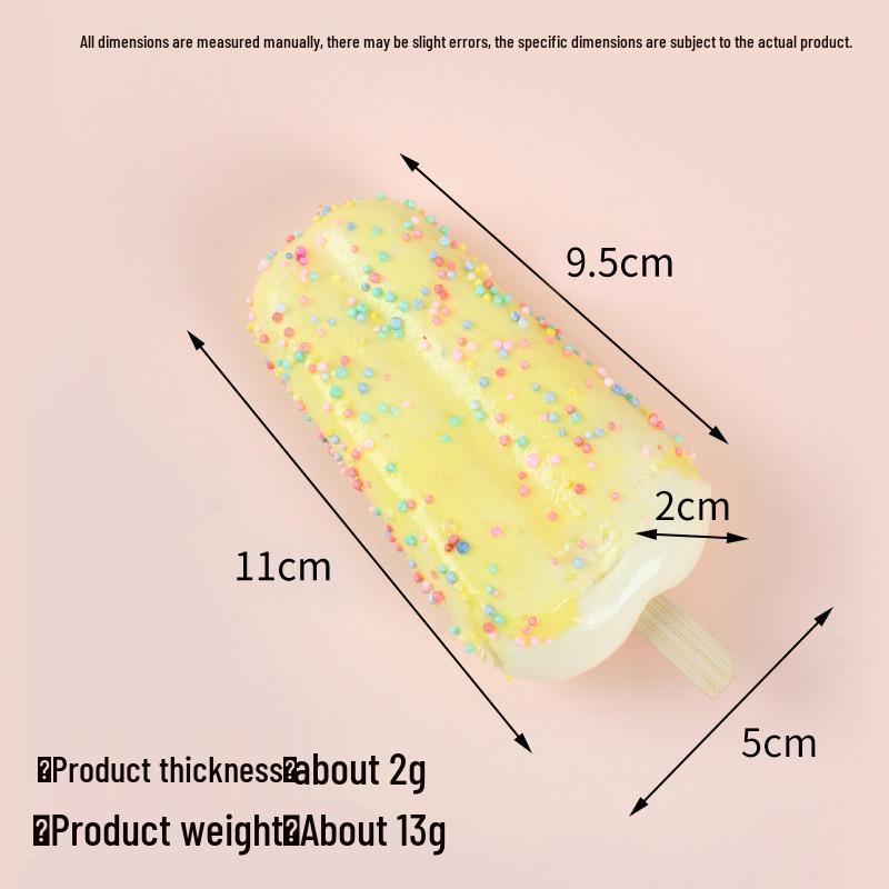 PU Ice Cream Popsicle Magnet for Shop Display & Photography Prop
PU Ice Cream Popsicle Magnet for Shop Display & Photography Prop