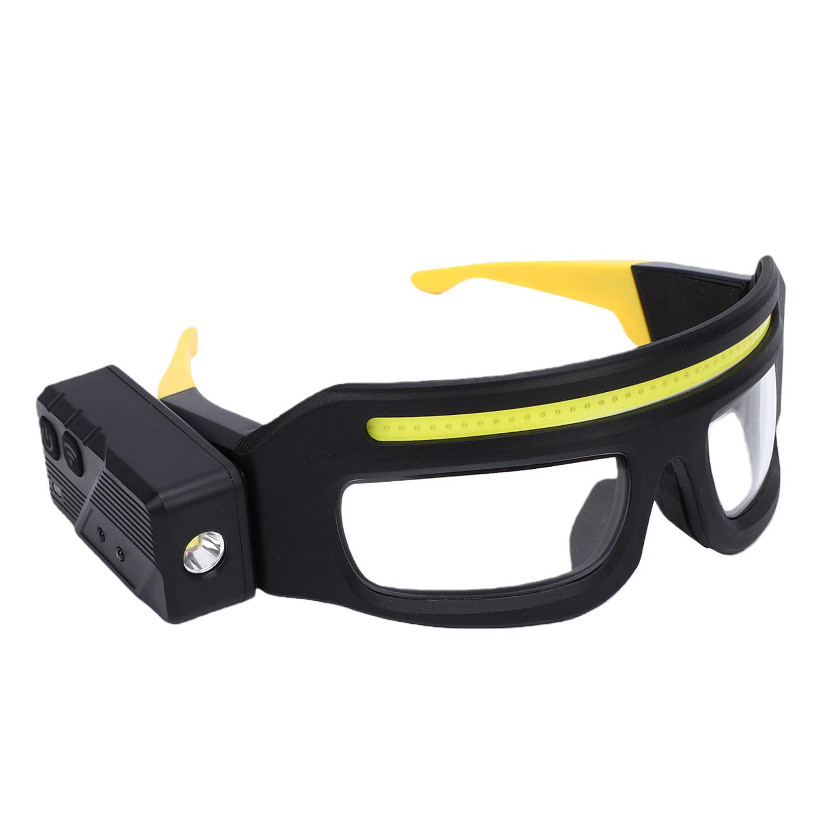 LED Headlight Glasses with Motion Sensor and Touch Control USB C Charging 5 Modes Lighted Safety Glasses for Repair
LED Headlight Glasses with Motion Sensor and Touch Control USB C Charging 5 Modes Lighted Safety Glasses for Repair